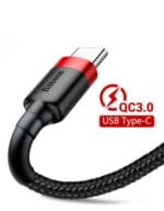 Кабел Тип USB-C към USB-C-25 сантиметра - Image 2
