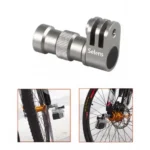 Приставка за монтаж на екшън камера на предна ос на велосипед