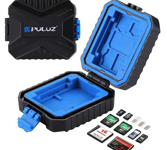 Водоустойчива кутия за катри памет