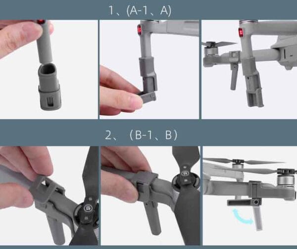 Mavic-Air-2---крака-за-преземяване Удължители за краката на дрон Mavic Air 2