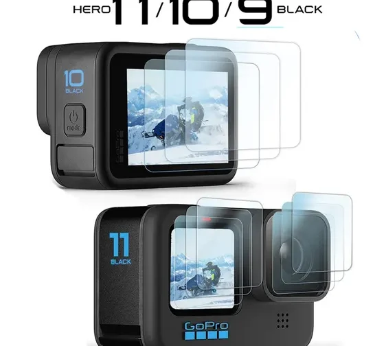 Протектори от закалено стъкло за GoPro 9