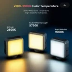 RGB Led Ulanzi VL49 осветление за фото и видеокамери с вградена батерия