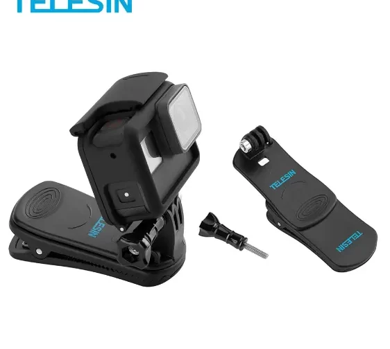 Въртяща щипка за екшън камера-TELESIN 360°