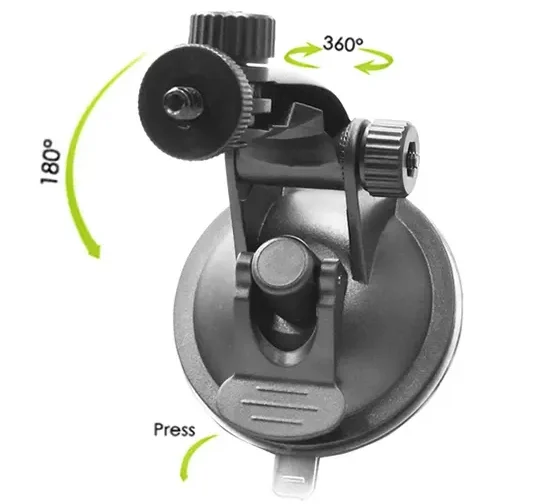 вакуум стойка за монтаж на екшън камера 70 мм.