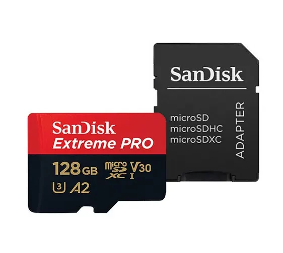 Карта памет SANDISK Extreme Pro microSDXC, 128GB