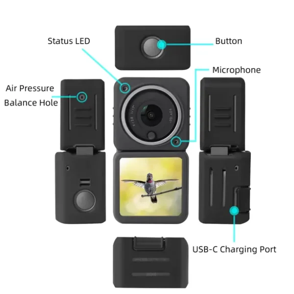 Силиконов протектор Sunnylife DJI Action 2 - Image 3