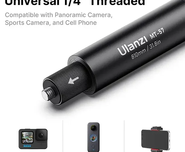 Селфи стик Ulanzi за екшън камери