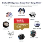 SANDISK extreme карта памет 128GB