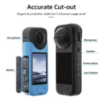 Силиконоф калъф и протектор за Insta360 X3