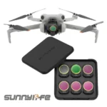 Комплект от 6 филтъра за DJI Mini 4 Pro с марката Sunnylife