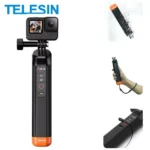 Плаващ стик Telesin за GoPro 13, 12, 11, 10, 9 с Bluetooth