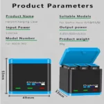 Зарядно за екшън камера GoPro