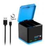 Зарядно устройство за три батерии на GoPro