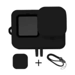 Черен Силиконов Протектор за Gopro