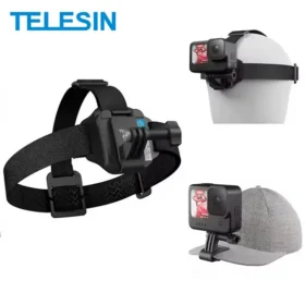 Еластичен ремък за глава Telesin за екшън камера